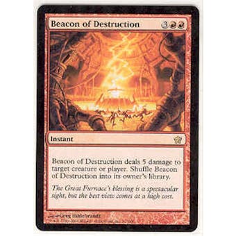 Magic the Gathering Fifth Dawn Single Beacon of Destruction - NEAR MINT (NM)