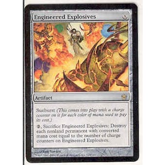 Magic the Gathering Fifth Dawn Single Engineered Explosives - SLIGHT PLAY (SP)