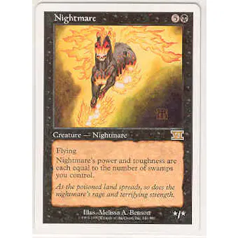 Magic the Gathering 6th Edition Single Nightmare - NEAR MINT (NM)