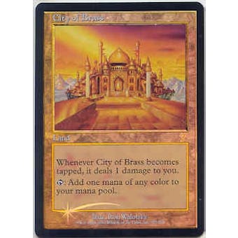 Magic the Gathering 7th Edition Single City of Brass Foil NEAR MINT (NM)