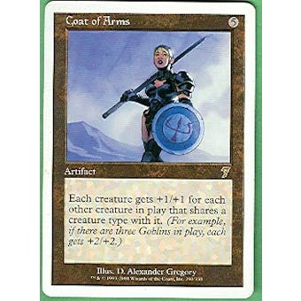 Magic the Gathering 7th Edition Single Coat of Arms - SLIGHT PLAY (SP)