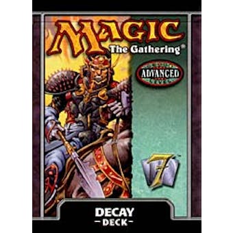 Magic the Gathering 7th Edition Decay Precon Theme Deck