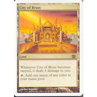 Magic the Gathering 8th Edition Single City of Brass - NEAR MINT (NM)