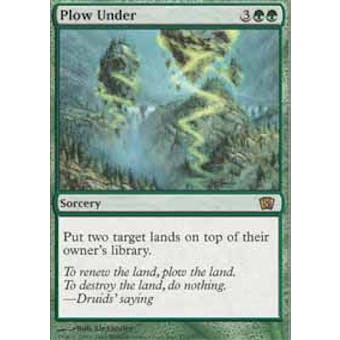 Magic the Gathering 8th Edition Single Plow Under - NEAR MINT (NM)