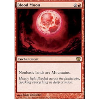 Magic the Gathering 9th Edition Single Blood Moon - NEAR MINT (NM)