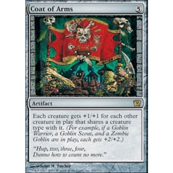 Magic the Gathering 9th Edition Single Coat of Arms Foil