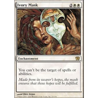 Magic the Gathering 9th Edition Singles 4x Ivory Mask - NEAR MINT (NM)