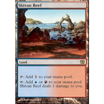 Magic the Gathering 9th Edition Single Shivan Reef - NEAR MINT (NM)