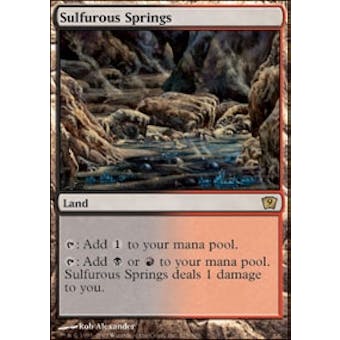 Magic the Gathering 9th Edition Single Sulfurous Springs - NEAR MINT (NM)