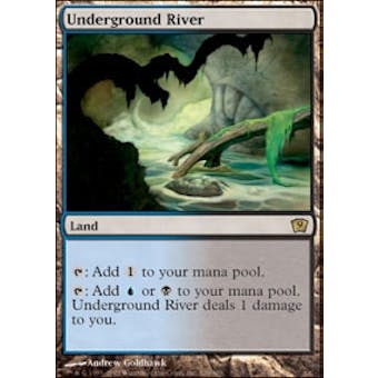 Magic the Gathering 9th Edition Single Underground River Foil