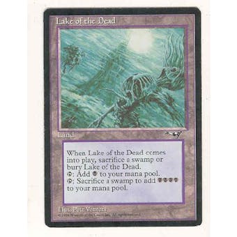 Magic the Gathering Alliances Single Lake of the Dead - MODERATE PLAY (MP)