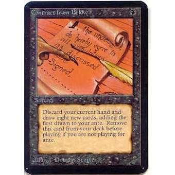 Magic the Gathering Alpha Single Contract from Below - NEAR MINT (NM)