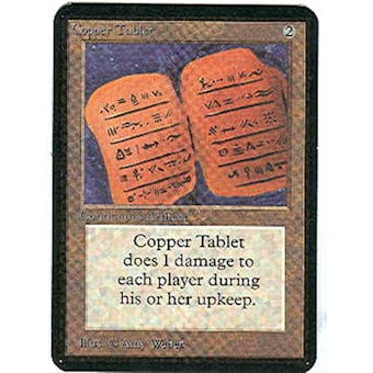 Magic the Gathering Alpha Single Copper Tablet - NEAR MINT (NM)