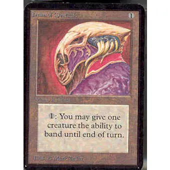 Magic the Gathering Alpha Single Helm of Chatzuk - NEAR MINT (NM)