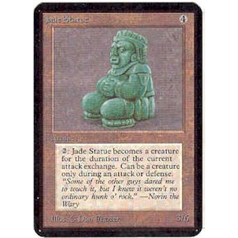 Magic the Gathering Alpha Single Jade Statue - NEAR MINT (NM)
