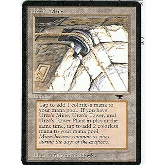 Magic the Gathering Antiquities Single Urza's Mine (pulley) - SLIGHT PLAY (SP)