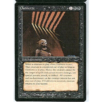 Magic the Gathering Arabian Nights Singles Oubliette Light Version - MODERATE PLAY (MP)