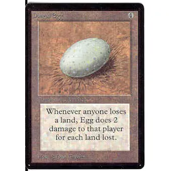 Magic the Gathering Beta Single Dingus Egg - NEAR MINT (NM)