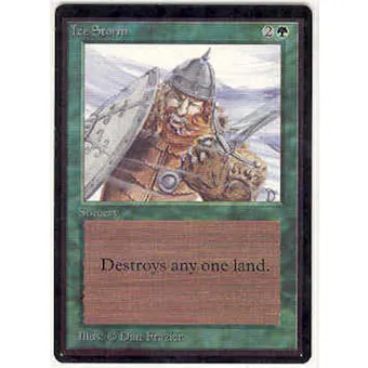 Magic the Gathering Beta Single Ice Storm - NEAR MINT (NM)