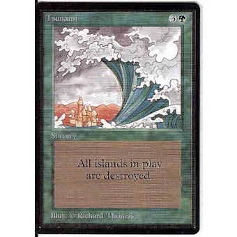 Magic the Gathering Beta Single Tsunami - NEAR MINT (NM)