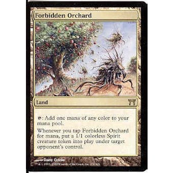 Magic the Gathering Champs of Kamigawa Single Forbidden Orchard Foil