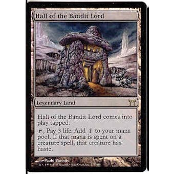Magic the Gathering Champs of Kamigawa Single Hall of the Bandit Lord FOIL SLIGHT PLAY