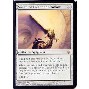Magic the Gathering Darksteel Single Sword of Light and Shadow - SLIGHT PLAY (SP)