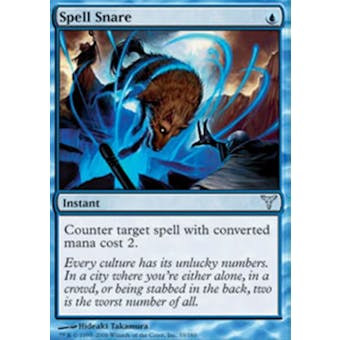 Magic the Gathering Dissension Single Spell Snare Foil
