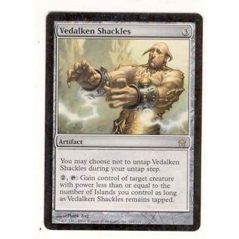 Magic the Gathering Fifth Dawn Single Vedalken Shackles - SLIGHT PLAY (SP)