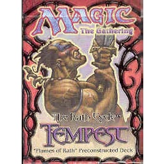 Magic the Gathering Tempest Flames of Rath Precon Theme Deck