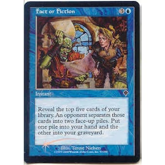 Magic the Gathering Invasion Single Fact or Fiction Foil