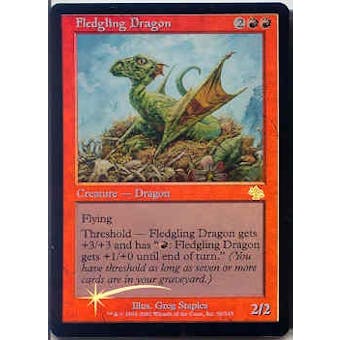 Magic the Gathering Judgment Single Fledgling Dragon Foil