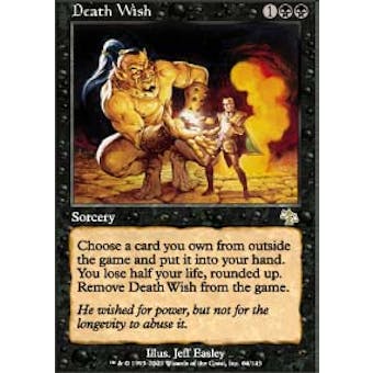 Magic the Gathering Judgment Single Death Wish - NEAR MINT (NM)