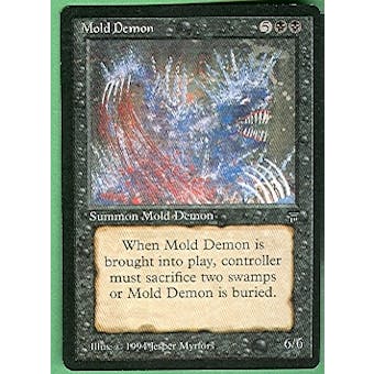 Magic the Gathering Legends Single Mold Demon - NEAR MINT (NM)