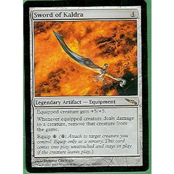Magic the Gathering Mirrodin Single Sword of Kaldra - SLIGHT PLAY (SP)