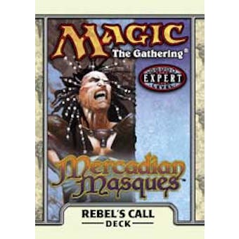 Magic the Gathering Mercadian Masques Rebel's Call Precon Theme Deck (Reed Buy)
