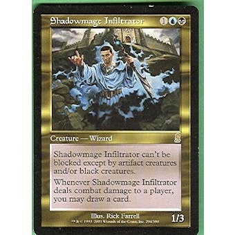 Magic the Gathering Odyssey Single Shadowmage Infiltrator - SLIGHT PLAY (SP)