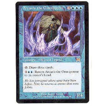 Magic the Gathering Onslaught Single Arcanis the Omnipotent - SLIGHT PLAY (SP)