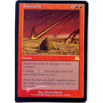 Magic the Gathering Onslaught Single Starstorm Foil