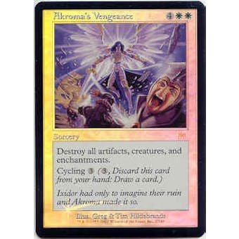 Magic the Gathering Onslaught Single Akroma's Vengeance Foil - MODERATE PLAY (MP)