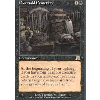 Magic the Gathering Onslaught Single Oversold Cemetery - NEAR MINT (NM)