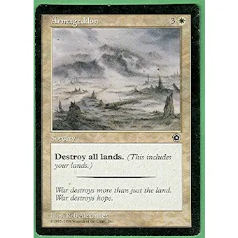 Magic the Gathering Portal 2 Single Armageddon - SLIGHT PLAY (SP)