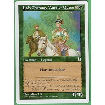 Magic the Gathering Portal 3: 3 Kingdoms Single Lady Zhurong, Warrior Queen - NEAR MINT (NM)