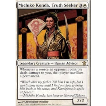 Magic the Gathering Saviors of Kami Single Michiko Konda, Truth Seeker - NEAR MINT (NM)