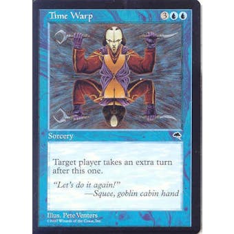 Magic the Gathering Tempest Single Time Warp - NEAR MINT (NM)