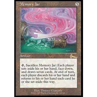 Magic the Gathering Urza's Legacy Single Memory Jar - NEAR MINT (NM)