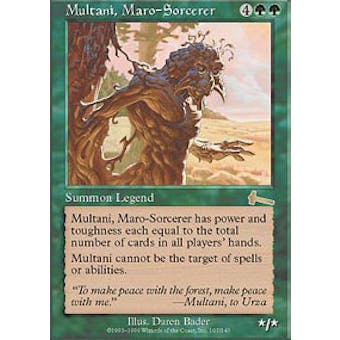 Magic the Gathering Urza's Legacy Single Multani, Maro-Sorcerer - SLIGHT PLAY (SP)