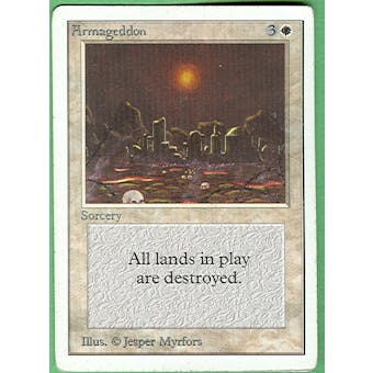 Magic the Gathering Unlimited Single Armageddon - MODERATE PLAY (MP)