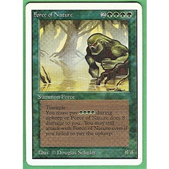 Magic the Gathering Unlimited Single Force of Nature - NEAR MINT (NM)