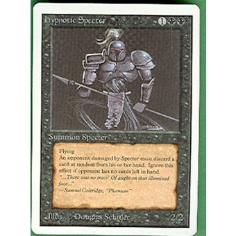 Magic the Gathering Unlimited Single Hypnotic Specter - SLIGHT PLAY (SP)